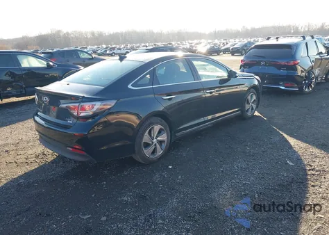 2016 Hyundai Sonata Hybrid Limited z USA, uszkodzony, nr VIN KMHE34L19GA008882